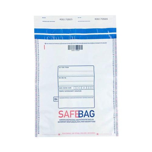 Biztonsági borítékok SAFEBAG B5, 275x375 mm