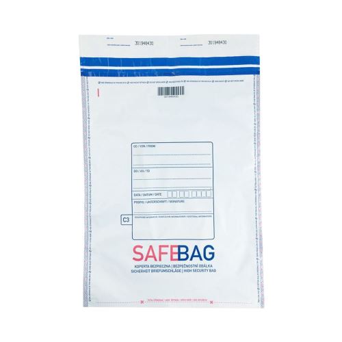 Biztonsági borítékok SAFEBAG C3, 335x475 mm