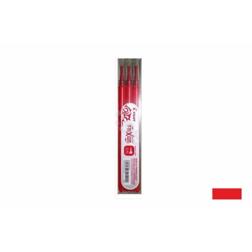 Radírtoll betét, FriXion, piros, 3 darabos készlet, 0,7 mm