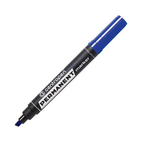 Alkoholos toll (marker) Centropen 8576, vonalvastagság 1 - 4,5 mm, kék