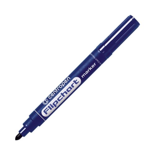 Filctoll (marker) Centropen 8550, vonalvastagság 2,5 mm, kék