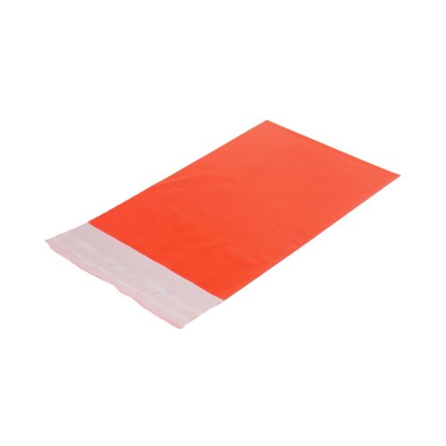 Műanyag borítékok, 250x350 mm, 100 db/csom., narancssárga