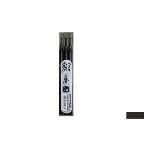 Radírtoll betét, FriXion, fekete, 3 darabos készlet, 0,7 mm